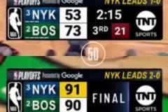 20分算個(gè)屁??！尼克斯今日再次20分逆轉(zhuǎn)凱爾特人！