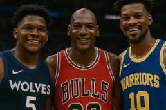 仔細(xì)一看巴特勒和愛德華茲真的很像喬丹啊，越看越像