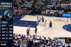 千萬別有大礙呀！華子落地時被TJD踩傷腳踝痛苦倒地，被攙扶回更衣室！