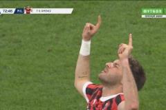 米蘭1-1扳平比分！普利西奇倒地妙傳助攻！S-希門尼斯推射得手！