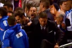 還記得這一幕嗎？貝爾歐冠決賽反超破門，阿隆索跳下看臺狂奔慶祝