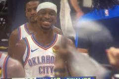 SGA賽后笑了，這是太自信還是太無(wú)奈？