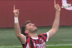 米蘭3-1鎖定勝局！丘庫(kù)埃澤內(nèi)切助攻 S-希門尼斯晃過(guò)防守推射雙響