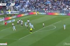 【集錦】意甲-穆阿尼破門(mén)卡盧盧紅牌 十人尤文1-1拉齊奧