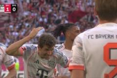 拜仁取得領(lǐng)先！奧利塞內(nèi)切打門，凱恩門前頭球破門！