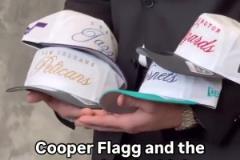 沒想到吧弗拉格在抽簽前拿著前四球隊帽子拍照，結果是俠爆冷