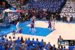 亂拳打死老師傅！亞歷山大和杰倫威最后時刻兩記三分帶走掘金