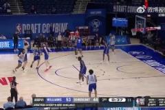 聯(lián)合試訓(xùn)比賽第二日！楊瀚森又獻(xiàn)出極致妙傳，解說連連夸贊