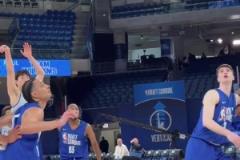 底線視角觀看楊瀚森試訓(xùn)第二場(chǎng)個(gè)人集錦攬11分6板6助1帽