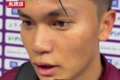 蒯紀(jì)聞：打入首球心情激動，感謝團(tuán)隊(duì)的幫助，下個目標(biāo)是全運(yùn)會