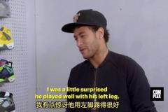 當(dāng)年內(nèi)馬爾和比伯一起玩的片段！內(nèi)馬爾：小老弟練練沒準(zhǔn)能踢職業(yè)