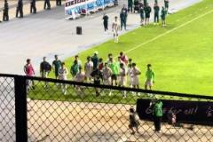 永遠的10號，賽后實拍：張稀哲率領(lǐng)國安眾將致謝遠征軍